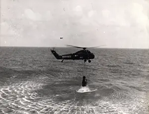 Lifts: A Sikorsky UH-34 helicopter