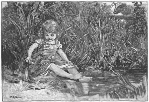 Herself: Silas Marner by George Eliot, 1861. Eppie, at