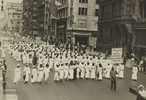 Minority: Silent protest parade in New York City against