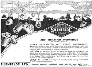Silentbloc: Silentbloc Anti Vibration Mountings - 1941