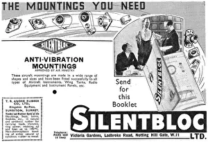 Silentbloc: Silentbloc Anti Vibration Mountings For Aircraft