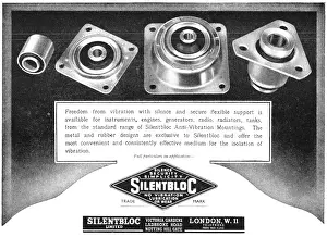 Vibration: Silentbloc Anti Vibration Mountings For Aircraft