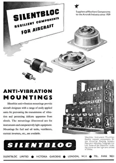 Silentbloc: Silentbloc Resilient Components For Aircraft