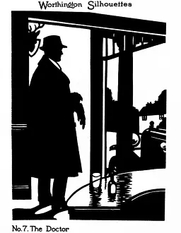Worthington: Silhouette of a doctor