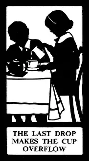 Teacup: Silhouette, The Last Drop Makes the Cup Overflow