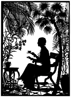 Papercut: Silhouette of Grace Moore