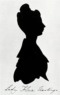 Pearce: Silhouette, Lady Flora Hastings
