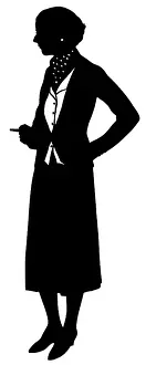 Orme: Silhouette of Mrs Lottie Orme