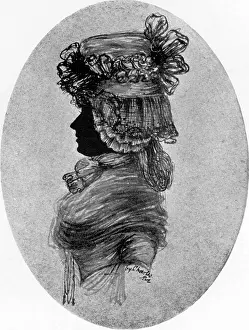 Georgiana: Silhouette portrait of Duchess of Devonshire