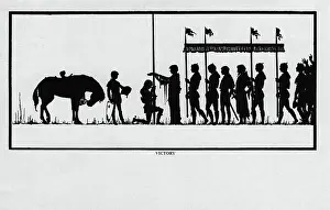 Frye: Silhouette - Postcard Design
