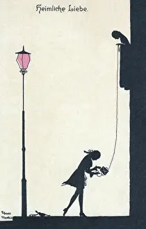 Elfriede: Silhouette - Postcard Design