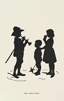 Intently: Silhouette - Postcard Design