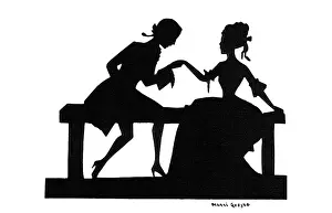 Grosze: Silhouette - Postcard Design