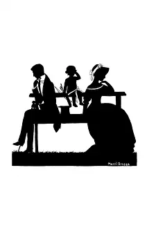 Tiff: Silhouette - Postcard Design
