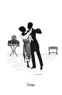 Grosze: Silhouette - Postcard Design