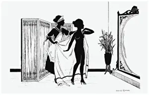Manni: Silhouette - Postcard Design