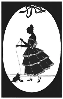 Manni: Silhouette - Postcard Design
