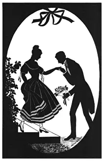 Manni: Silhouette - Postcard Design