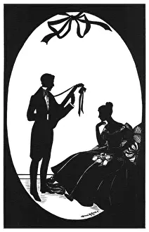 Lounges: Silhouette - Postcard Design