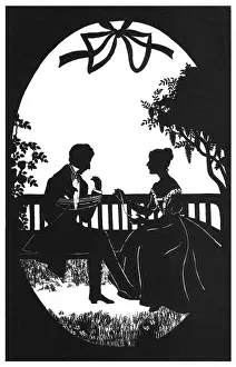 Manni: Silhouette - Postcard Design