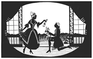 Finely: Silhouette - Postcard Design