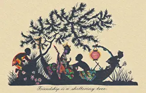 Lurk: Silhouette - Postcard Design