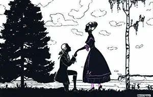 Proposing: Silhouette - Postcard Design