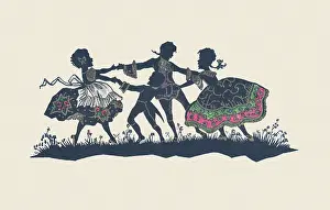 Manni: Silhouette - Postcard Design
