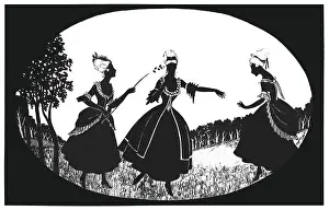 Tickling: Silhouette - Postcard Design