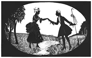 Finely: Silhouette - Postcard Design