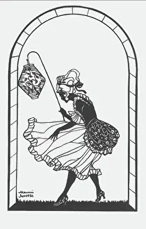 Manni: Silhouette - Postcard Design