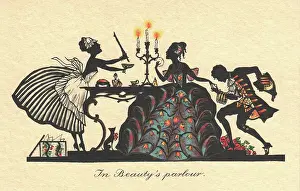 Pampered: Silhouette - Postcard Design