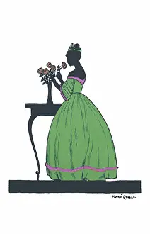 Manni: Silhouette - Postcard Design