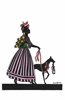 Manni: Silhouette - Postcard Design