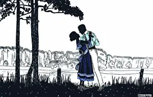 Manni: Silhouette - Postcard Design