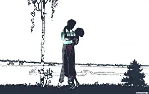 Manni: Silhouette - Postcard Design