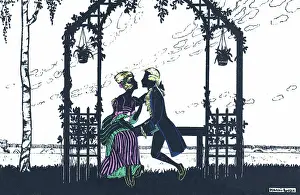Manni: Silhouette - Postcard Design