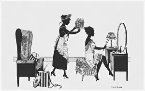 Manni: Silhouette - Postcard Design