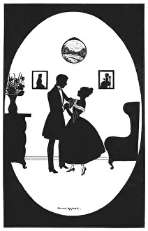 Manni: Silhouette - Postcard Design