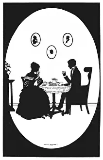 Manni: Silhouette - Postcard Design