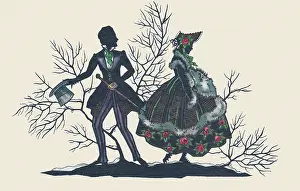 Manni: Silhouette - Postcard Design