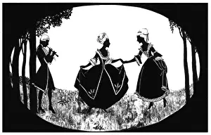 Manni: Silhouette - Postcard Design