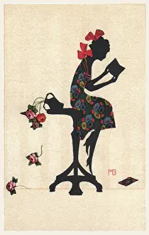 Manni: Silhouette - Postcard Design