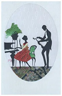 Tuning: Silhouette - Postcard Design