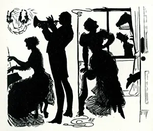 Practising: Silhouette, Practising a Duet