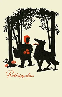 Silhouettes: Silhouette. Red Riding Hood