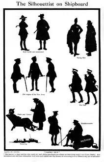 Silhouettist: The Silhouettist on Shipboard by H. L. Oakley