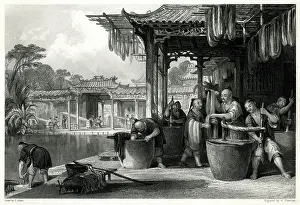 Dyeing: Silk Industry in China