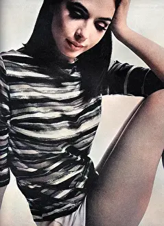 Fenwick: Silk jersey sweater by Fenwick, 1965