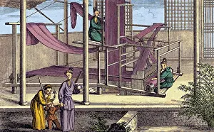 Fibre: Silk Manufacture in China, 1700s